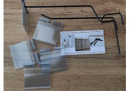 Цінникотримач пластиковий 35/50мм 